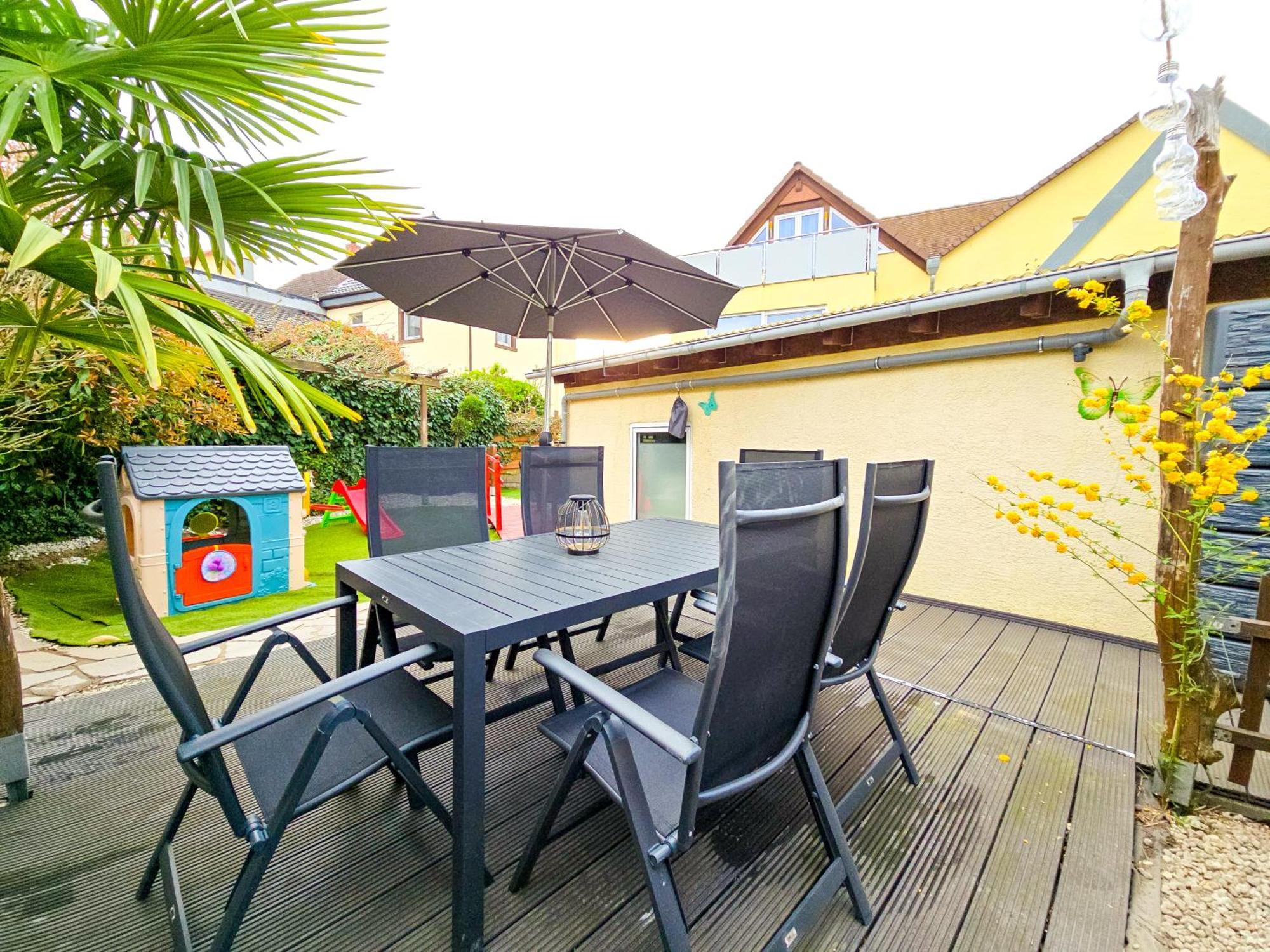 Nußloch Star-Apartment - Calm, Spacious & Garden, 120M2 מראה חיצוני תמונה